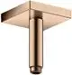 AXOR-HG-AXOR-ShowerSolutions-Deckenanschluss-100-mm-eckig-Polished-Red-Gold-26437300 gallery number 1